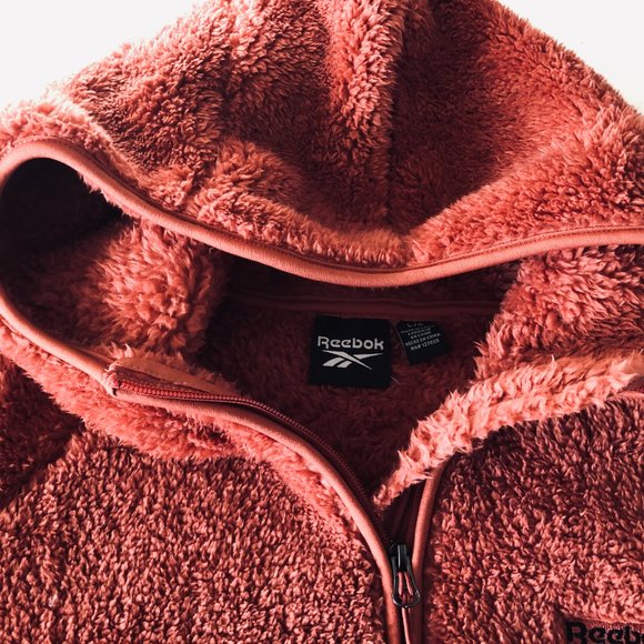 REEBOK Women's Active Zip-Up Soft Fleece Jacket Size Large - Picture 2 of 8